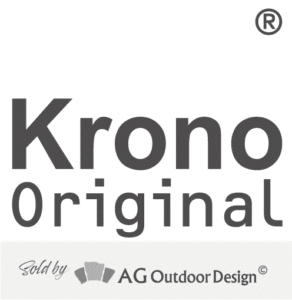 Krono Original Logo SoldByAGOD 1c CMYK KO 4D fondo DE • AG Outdoor Design