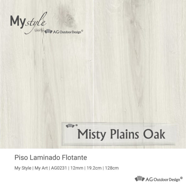 pisos flotantes laminados 229 my style my art misty plains oak AGMYMY0231 Sold by AG outdoor design • AG Outdoor Design