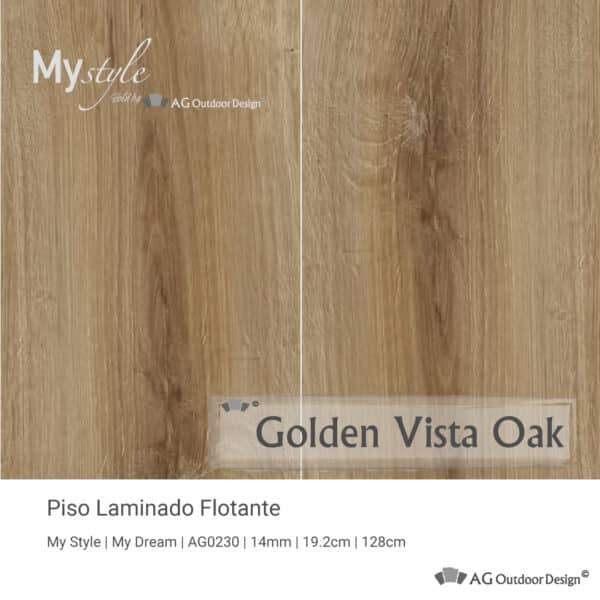 pisos flotantes laminados 231 my style my dream golden vista oak AGMYMY0230 Sold by AG outdoor design • AG Outdoor Design