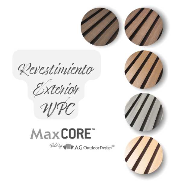 Revestimiento Wall Panel Exterior WPC MaxCore sold by AG Outdoor Design • AG Outdoor Design