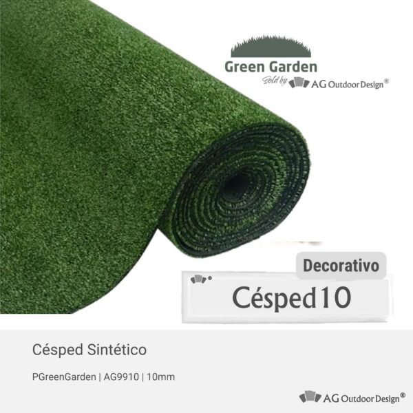Cesped 10 Decorativo – Césped Sintético 10mm