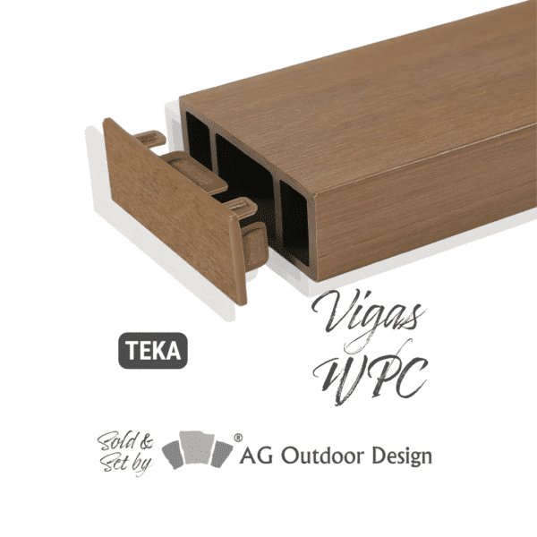 Vigas Tirantes Perfiles WPC Sold Set by AG Outdoor Design 4 • AG Outdoor Design