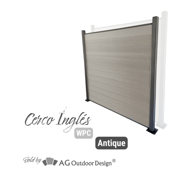 Cerco Ingles WPC sold by AG Outdoor Design Exclusive Fence (1)