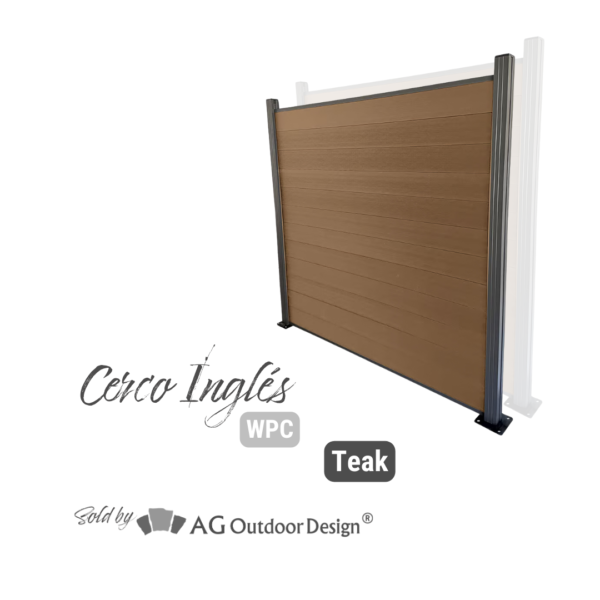 Cerco Ingles WPC sold by AG Outdoor Design Exclusive Fence (2)