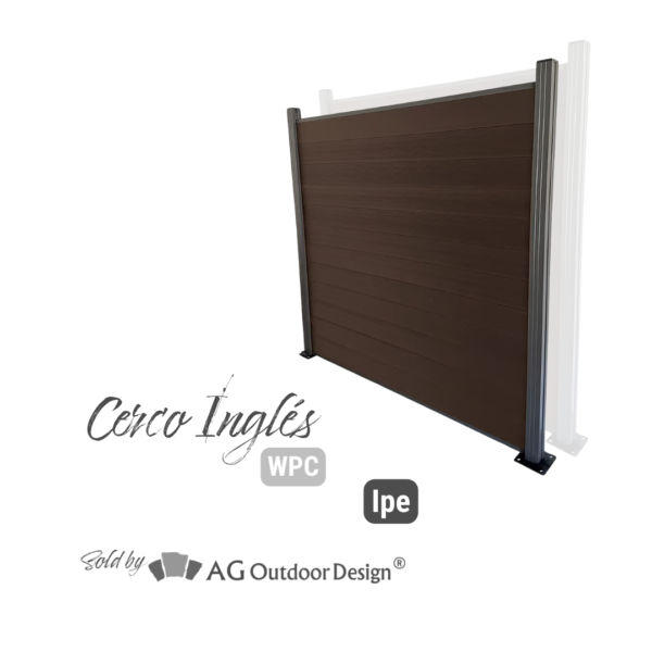 Cerco Ingles WPC sold by AG Outdoor Design Exclusive Fence (4)