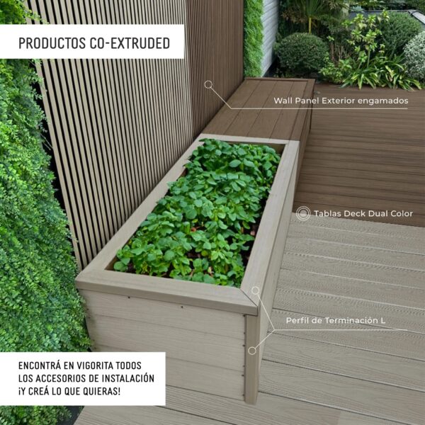 Deck Co Extruded Dual Color G02 Antique G10 Ipe Deck WPC sold by AG Outdoor Design (1)