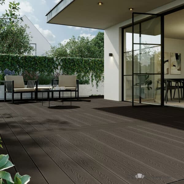 Deck Composite D18 Mix Chocolate sold by AG Outdoor Design (1) 2