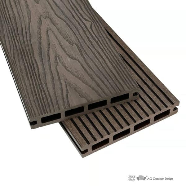 Deck Composite D18 Mix Chocolate sold by AG Outdoor Design (2) 2