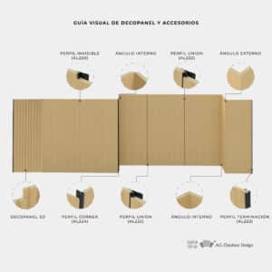Wall Panel Decopanel 3D Linen 120 sold by AG Outdoor Design 2